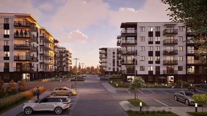 Apartamenty Nove Południe w Knurowie do pierwsza inwestycjadom100.euw tym mieście.