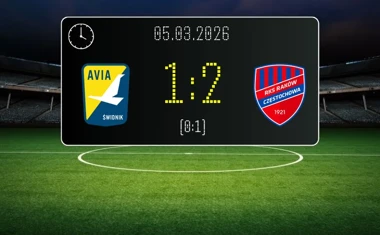 [PIŁKA NOŻNA] Puchar Polski – Ćwierćfinał: Avia Świdnik – Raków Częstochowa 1:2