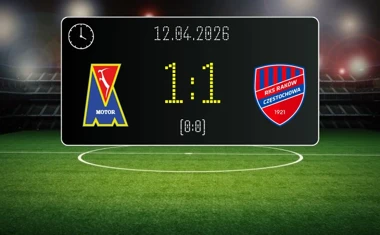 [PIŁKA NOŻNA] Motor Lublin – Raków Częstochowa 1:1 w PKO BP Ekstraklasie. Remis po dramacie na finiszu