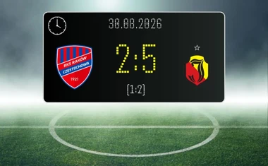 [PIŁKA NOŻNA] PKO BP Ekstraklasa: Raków Częstochowa – Jagiellonia Białystok 2:5