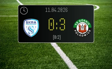 [PIŁKA NOŻNA] Betclic 3. Liga Grupa 3 (Grupa III) – 26. kolejka: SKRA Częstochowa – Górnik Polkowice 0:3