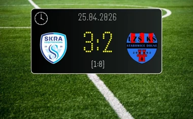 [PIŁKA NOŻNA] SKRA Częstochowa – LZS Starowice Dolne 3:2 w 28. kolejce Betclic 3. Ligi Grupa 3 (Grupa III)
