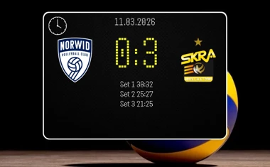 [SIATKÓWKA] Steam Hemarpol Politechnika Częstochowa – PGE GiEK SKRA Bełchatów 0:3 w PlusLidze