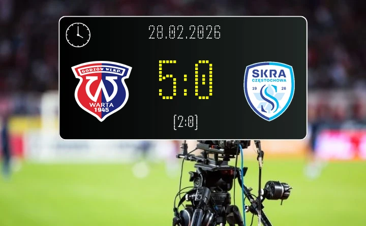 [PIŁKA NOŻNA] Warta Gorzów Wielkopolski – SKRA Częstochowa 5:0 – dotkliwa porażka gości w Betclic 3. Liga Grupa 3 (Grupa III)