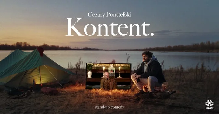 Grafika promocyjna wydarzenia Cezary Ponttefski – „Kontent” (Częstochowa)