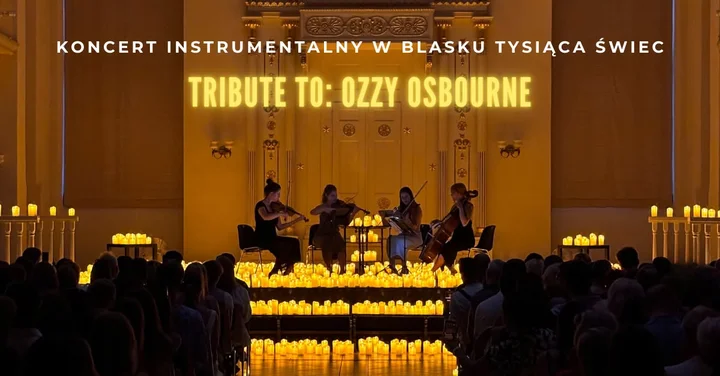 Grafika promocyjna wydarzenia Częstochowa: Koncert przy świecach — Tribute to Ozzy Osbourne