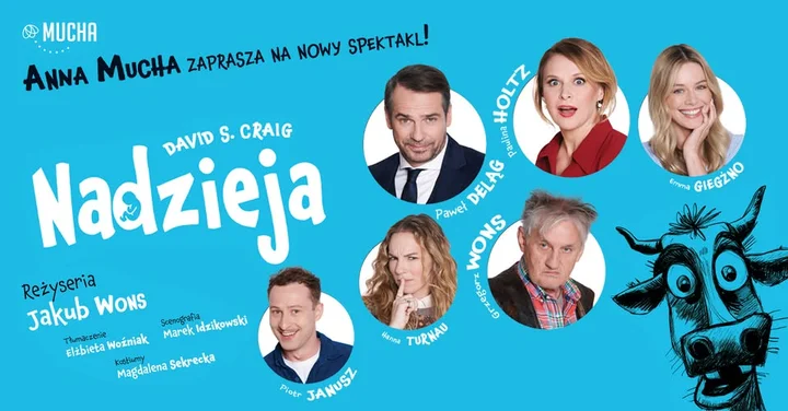 Grafika promocyjna wydarzenia Częstochowa: Nadzieja — rodzinna komedia Anny Muchy
