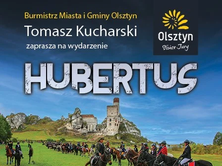 Grafika promocyjna wydarzenia Hubertus 2026 w Olsztynie