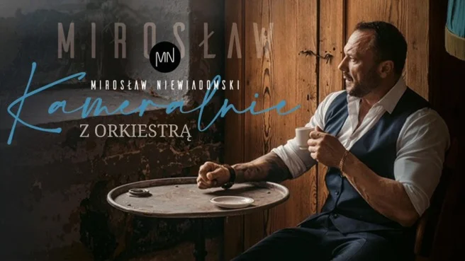Grafika promocyjna wydarzenia Mirosław Niewiadomski Kameralnie — koncert w Filharmonii Częstochowskiej
