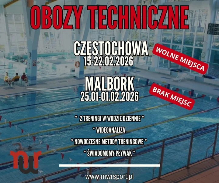 Grafika promocyjna wydarzenia Obóz techniczny dla dzieci — Technique The Winning Factor w Częstochowie