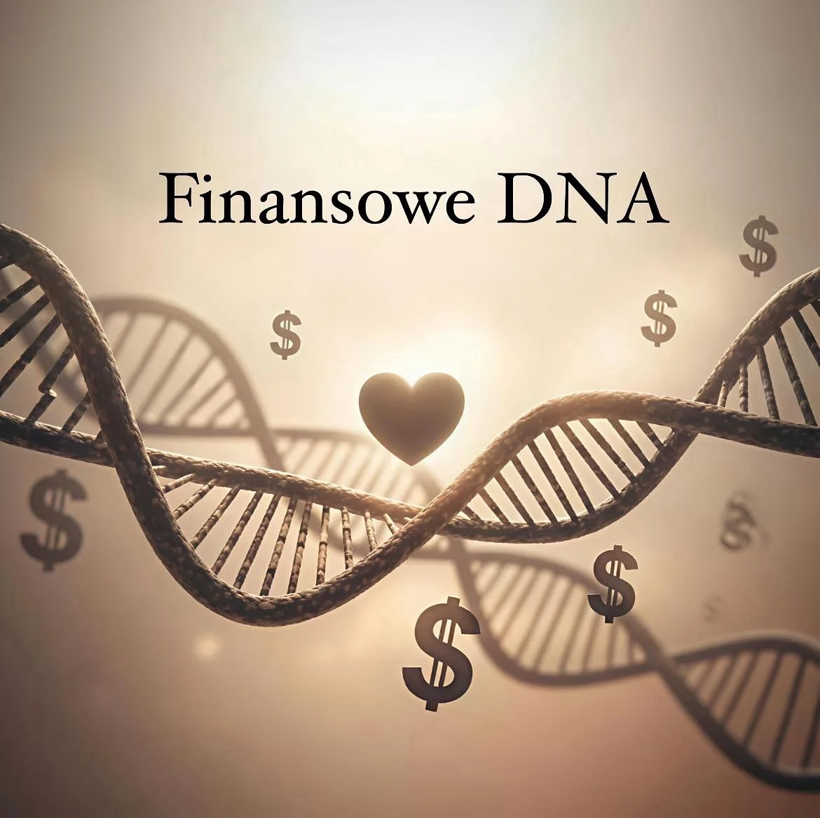 Grafika promocyjna wydarzenia Odkryj swoje finansowe DNA – warsztaty rozwojowe
