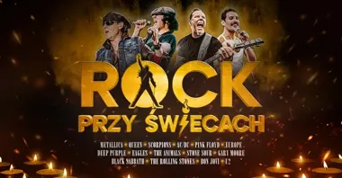 Grafika promocyjna wydarzenia Częstochowa: Rock przy świecach — akustyczne hity przy blasku świec