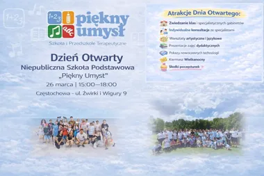 Grafika promocyjna wydarzenia Dzień otwarty w Żwirki i Wigury 9 — 26 marca, Częstochowa