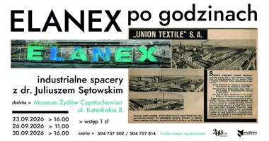 Grafika promocyjna wydarzenia ELANEX po godzinach