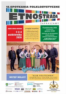 Grafika promocyjna wydarzenia Etnostrada 2026 – finał konkursu