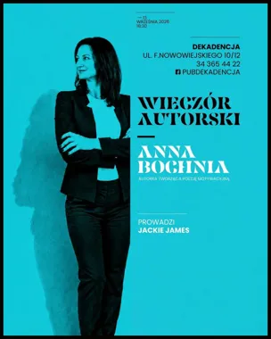 WIECZÓR AUTORSKI - ANNA BOCHNIA w Częstochowie