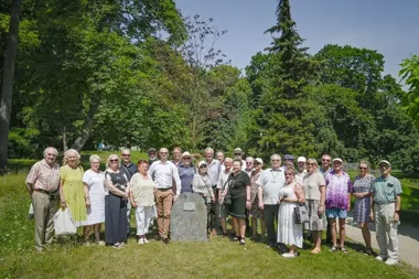 Dwie rocznice w jednym miejscu. W Parku Staszica odsłonięto nową tablicę