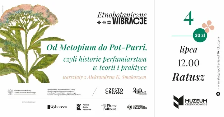 Muzeum Częstochowskie pachnie lipcem - od perfum do ziół