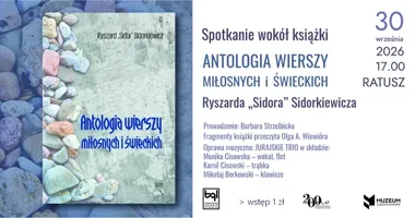 Miłość, codzienność i muzyka w Ratuszu - spotkanie wokół antologii