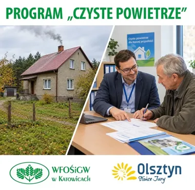 Od wniosku po rozliczenie. W Olsztynie działa operator programu Czyste Powietrze