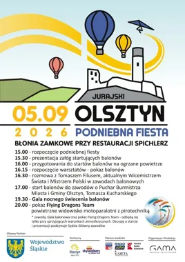 Balony nad Olsztynem i nocny pokaz z pirotechniką. Podniebna fiesta już we wrześniu