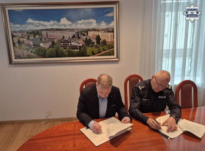 Policja i politechnika zacieśniły współpracę - padł ważny podpis w Częstochowie