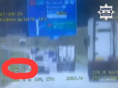 224 km/h na A1. Kierowca Dodge''a dostał 2500 zł mandatu