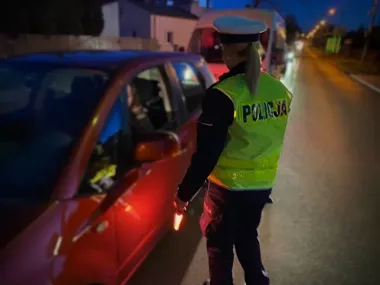 Poranny blitz w Częstochowie - hulajnoga i ciężarówka na promilach