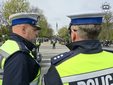 Spokojny zjazd pod Jasną Górą, ale policja wskazała jeden groźny błąd