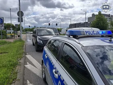 Karawan z trumną jechał slalomem - za kierownicą miał 2,5 promila