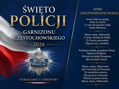 Policjanci z Częstochowy będą świętować na Placu Biegańskiego