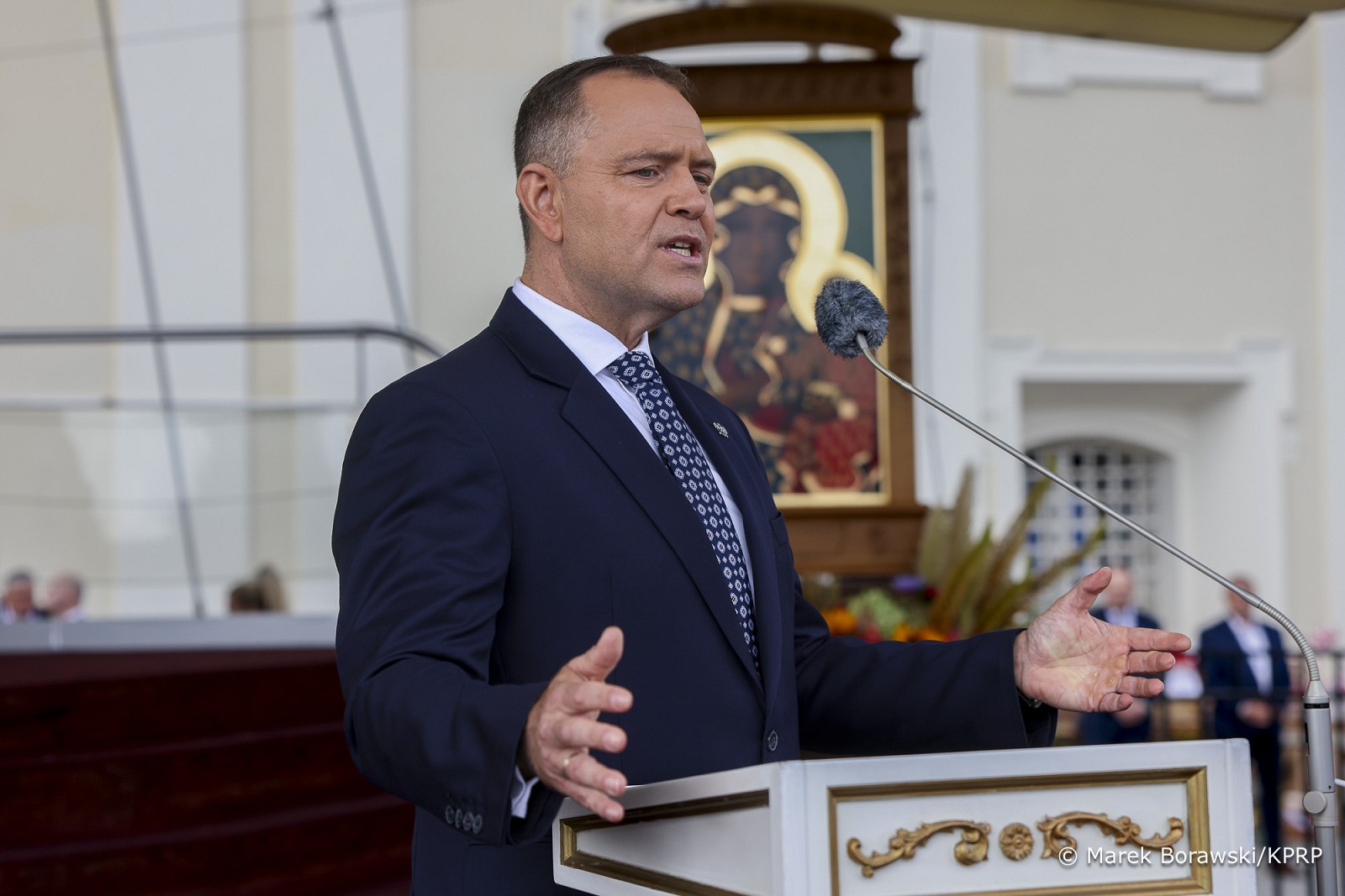 Prezydent na Jasnej Górze. Mówił o ziemi, suszy i bezpieczeństwie Polski