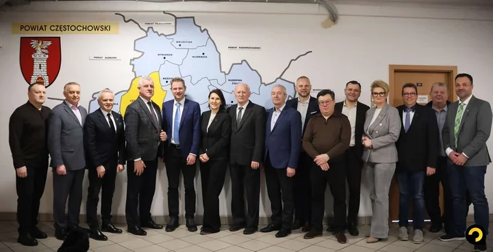 Delegacje z Niemiec i Ukrainy odwiedziły powiat – rozmowy o bezpieczeństwie i samorządzie