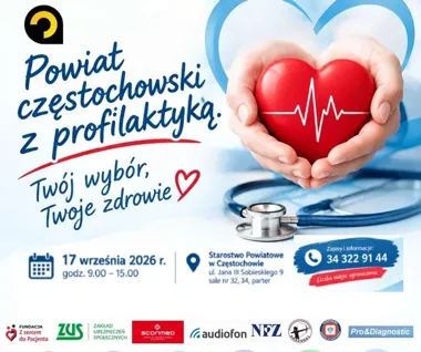 Bezpłatne badania w powiecie częstochowskim. W programie EKG, wzrok i osteoporoza
