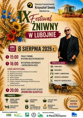 Żniwa, muzyka i rodzinna zabawa. Lubojna szykuje wielki festiwal