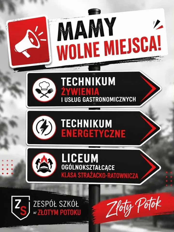 Wolne miejsca w szkołach powiatu częstochowskiego. Rekrutacja trwa