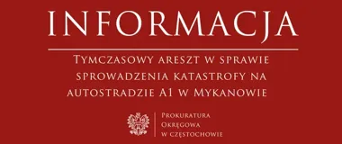 Trzy miesiące aresztu po katastrofie na A1 w Mykanowie