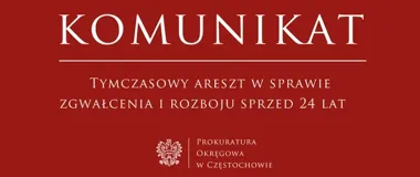 Po 24 latach ustalono podejrzanego. Pomogły badania DNA