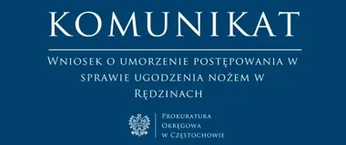 Cios nożem w Rędzinach. Prokurator chce umorzenia i zakładu psychiatrycznego