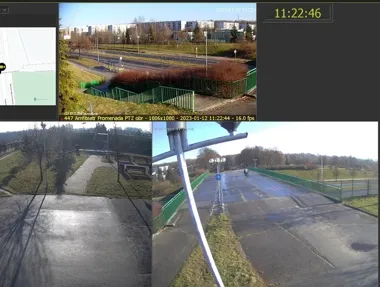 Monitoring namierzył dwóch wandali. Dewastowali ławkę przy Skwerze Solidarności