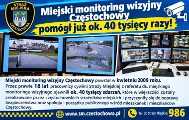 Monitoring w Częstochowie uchwycił próbę kradzieży na śpiącym