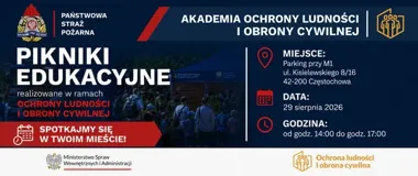 Nie tylko motocykle. Strażacy z Częstochowy pokażą, jak reagować w zagrożeniu
