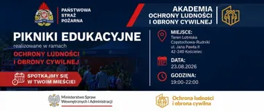 Strażacy z Częstochowy przygotują lekcję bezpieczeństwa na dożynkach