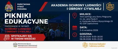 Dwa dni z częstochowskimi strażakami. Akademia pokaże, jak reagować na zagrożenia